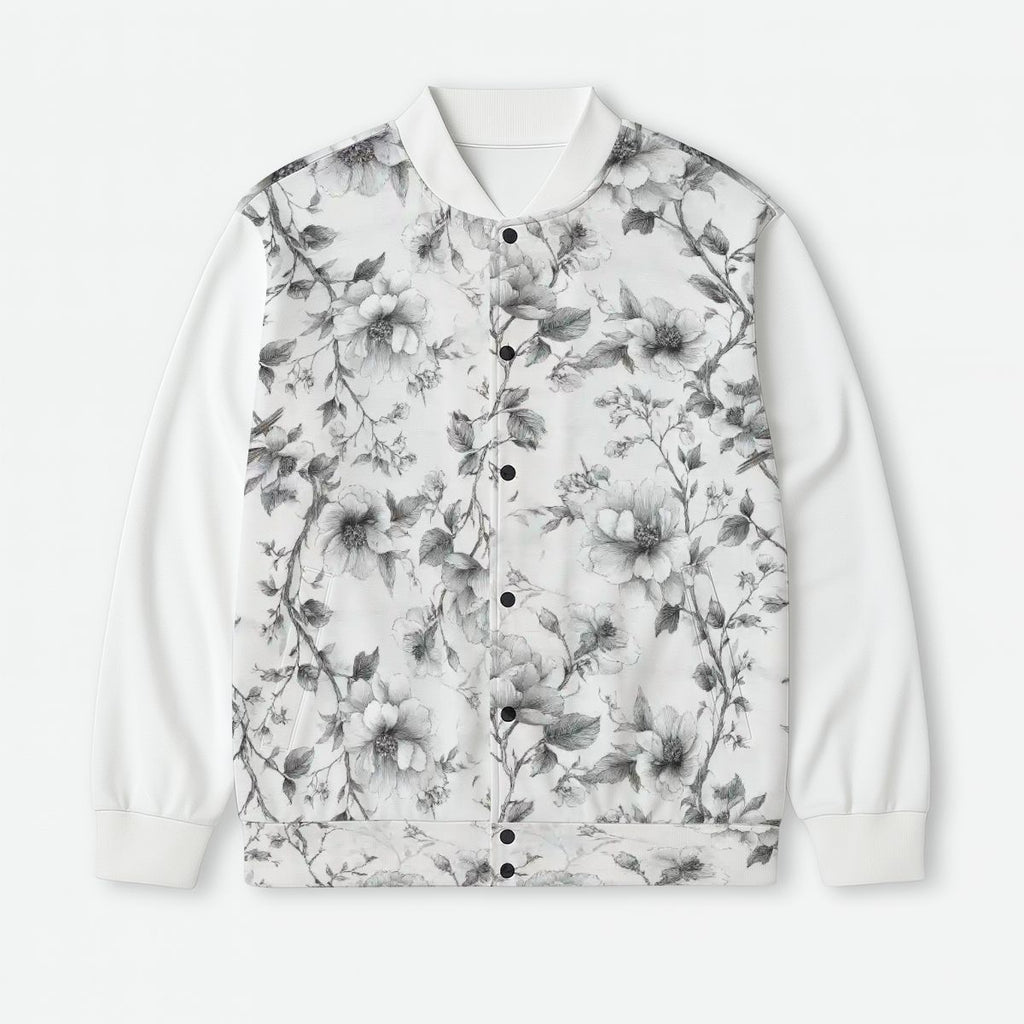 Button-up Baseball Jacket