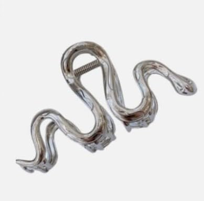 Metal Black Snake Hair Claw Clips for Women Hair Clips for Thick Hair Gothic Hair Barrettes for Hair Style Acrylic Hair Accessories Hair Clamp Hair Crab Halloween Hair Decorations Clips and Barrettes