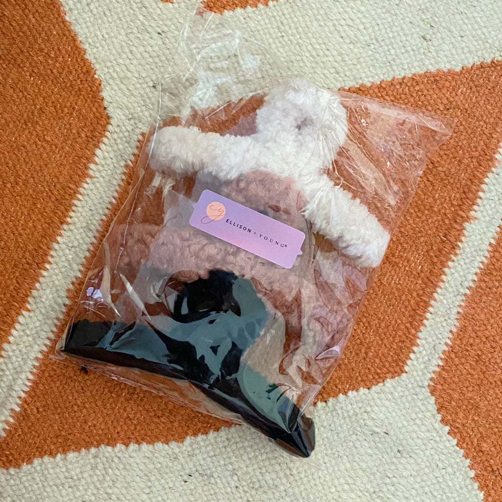 Teddy Love Hair Claw Set of 3