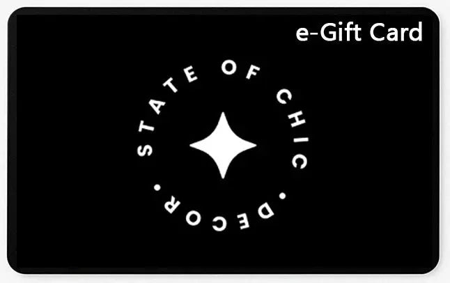 Give the gift of choice with our convenient online gift card! | Easily redeemable online at StateofChic.Store