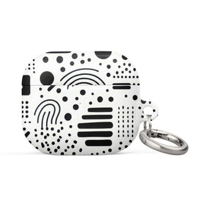 Side view of protective AirPods case showing slim profile