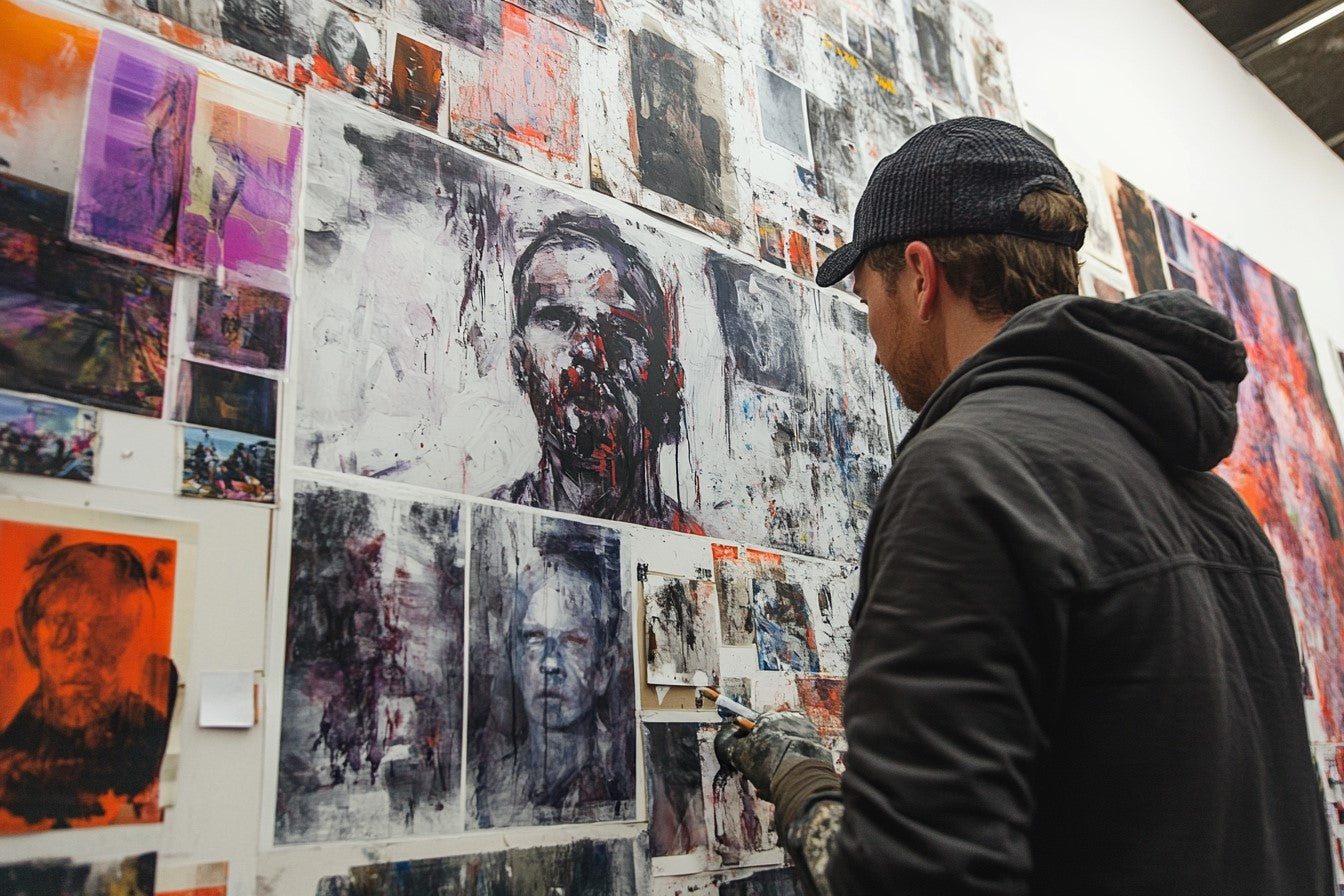 State of Chic art director sampling artwork