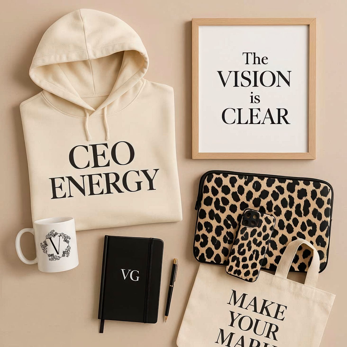 Subscription gift box mockup with luxury items and unboxing experience — ideal for monthly drops or seasonal gifting campaigns.