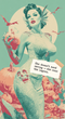 🧟‍♀️🌊 Pin-Up Lagoon Siren iPhone Case | Vintage 1950s Spooky Chic MagSafe® Tough Cover (14–17)
