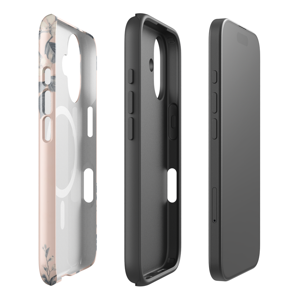 🐦 Blue Bloom Phone Case | Ultra MagSafe® Tough Case for iPhone®