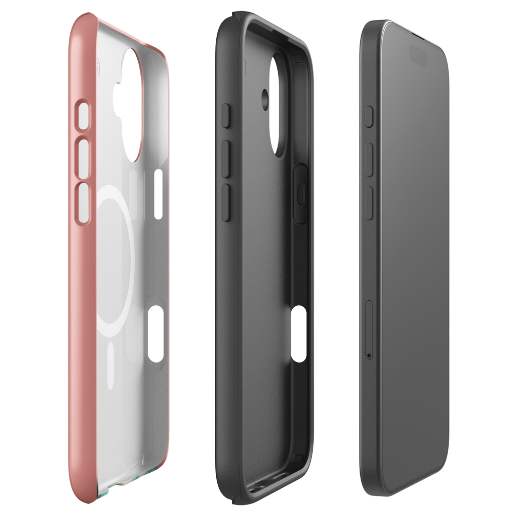 🐺 Pin-Up Werewolf iPhone Case | Vintage 1950s Spooky Chic MagSafe® Tough Cover (14–17)