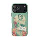 🧟‍♀️🌊 Pin-Up Lagoon Siren iPhone Case | Vintage 1950s Spooky Chic MagSafe® Tough Cover (14–17)