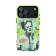 🧟‍♀️ 👰🏻 Pin-Up Gothic Bride iPhone Case | Vintage 1950s Spooky Chic MagSafe® Tough Cover (14–17)