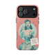 🐺 Pin-Up Werewolf iPhone Case | Vintage 1950s Spooky Chic MagSafe® Tough Cover (14–17)