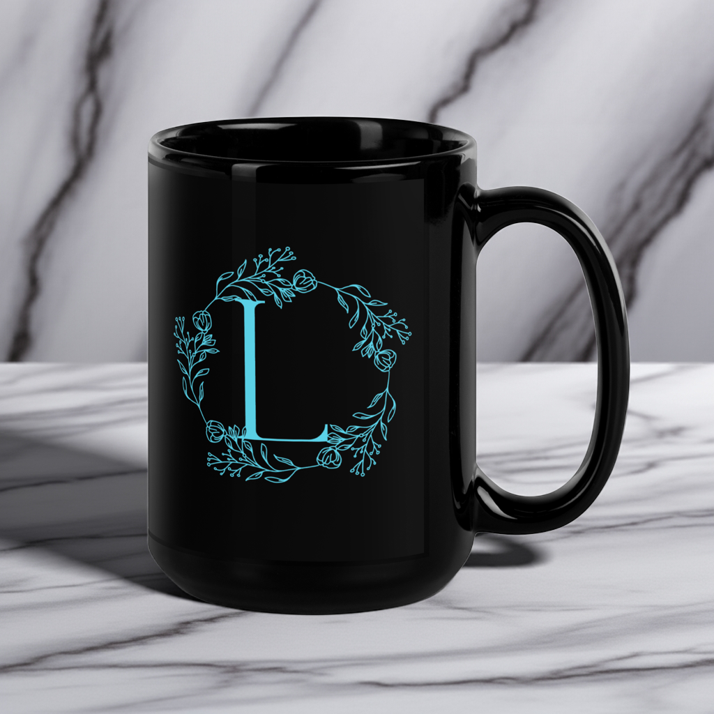 Minimalist motivational ceramic mug from Chic Prints Club Tier 1 curated subscription box.